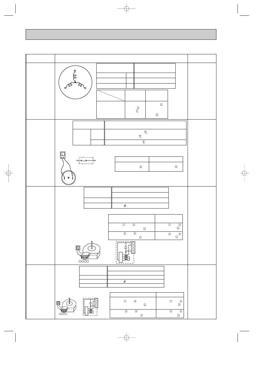 Mr-g50j-nz 6-6 trouble criterion of main parts, Wa a | MITSUBISHI ELECTRIC Mitsubishi Home Refrigerator MR-G50J-SS-NZ User Manual | Page 26 / 48