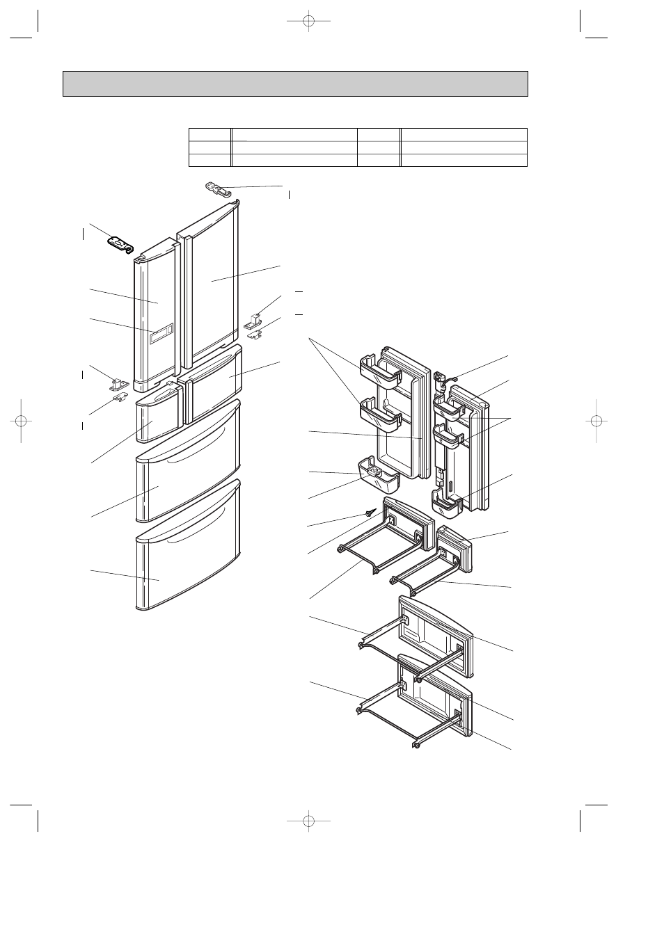 MITSUBISHI ELECTRIC Mitsubishi Home Refrigerator MR-G50J-SS-NZ User Manual | Page 42 / 48