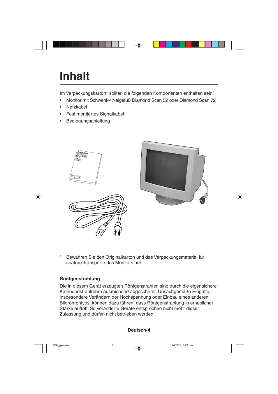 Inhalt | MITSUBISHI ELECTRIC M557 User Manual | Page 30 / 116