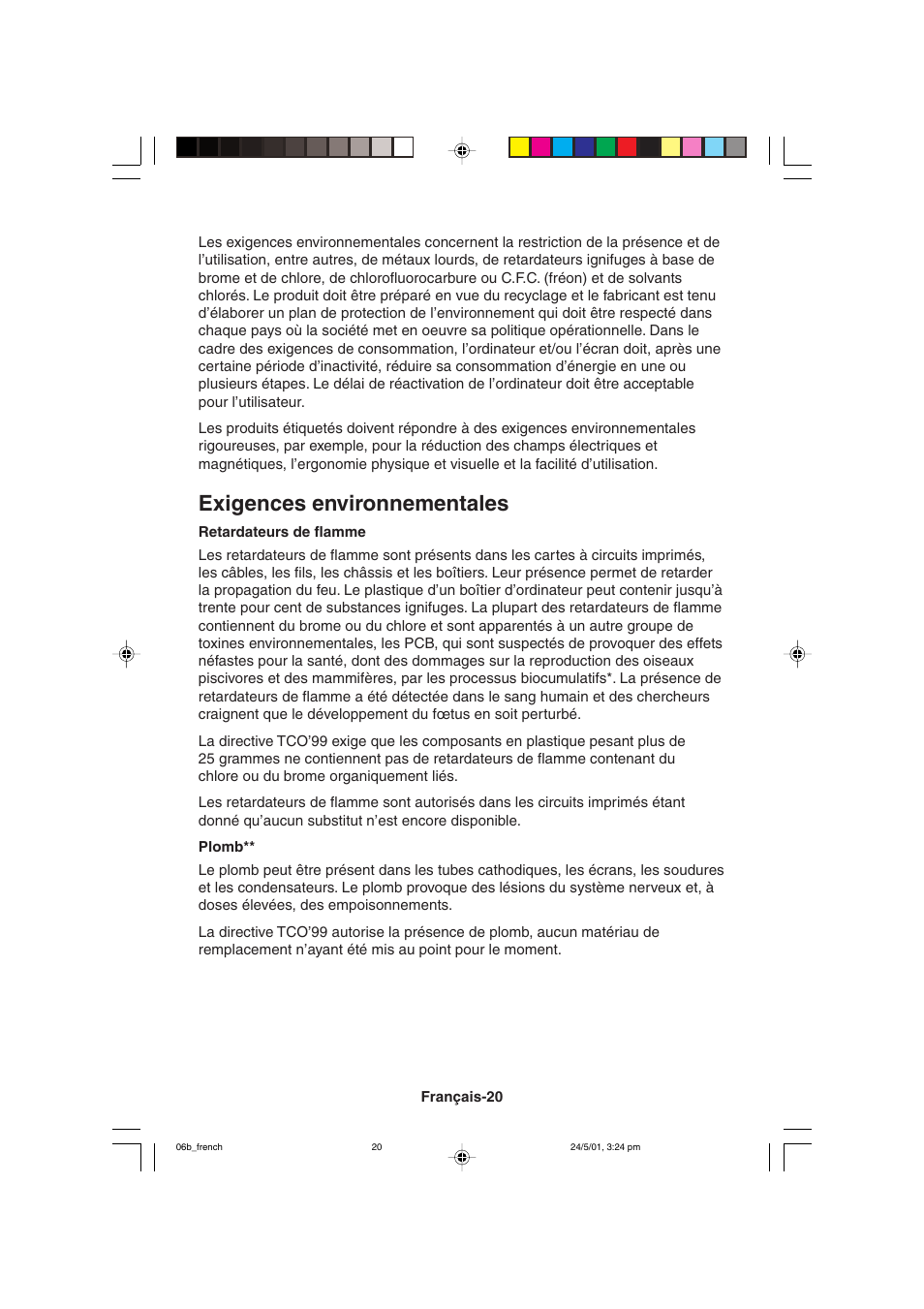 Exigences environnementales | MITSUBISHI ELECTRIC M557 User Manual | Page 90 / 116