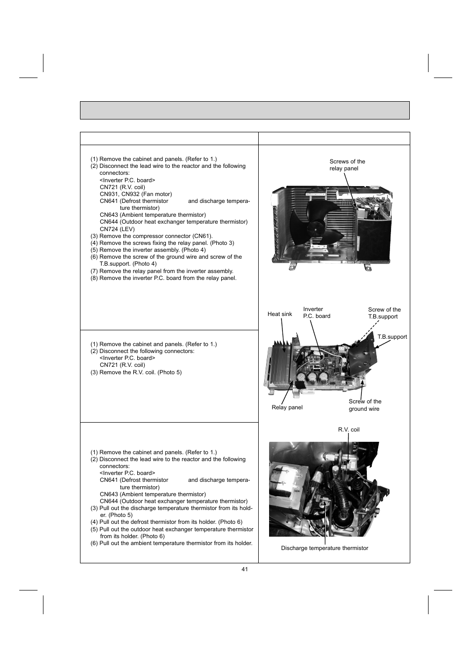 Operating procedure photos | MITSUBISHI ELECTRIC MUY-GE09NA User Manual | Page 41 / 48