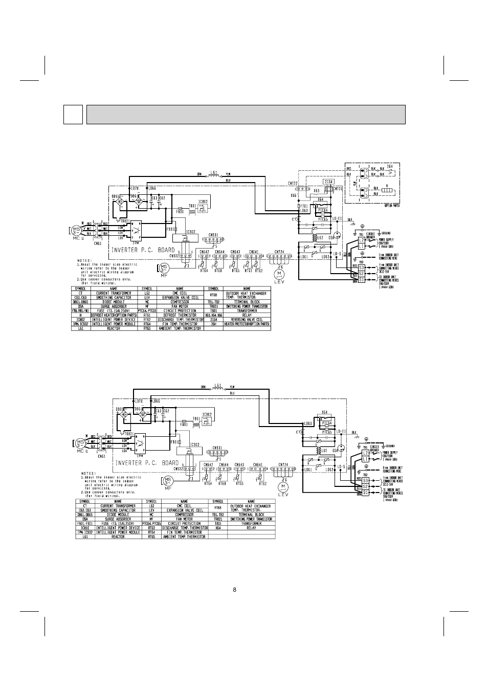 5wiring diagram | MITSUBISHI ELECTRIC MUY-GE09NA User Manual | Page 8 / 48