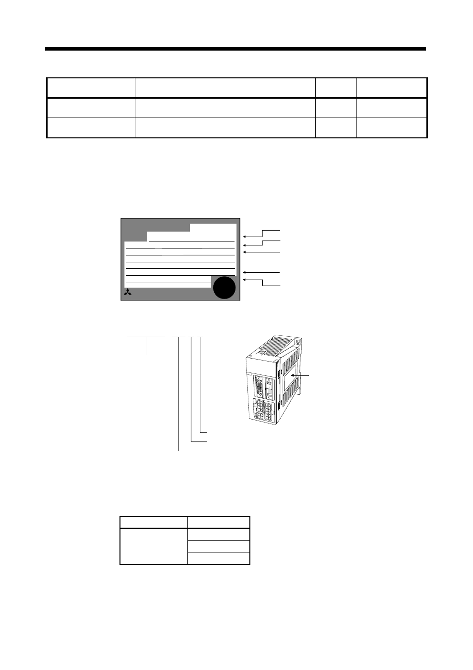 3 model code definition, 4 combination with servo motor, Functions and configuration | MITSUBISHI ELECTRIC J2-JRSERIES MR-J2-03A5 User Manual | Page 19 / 185