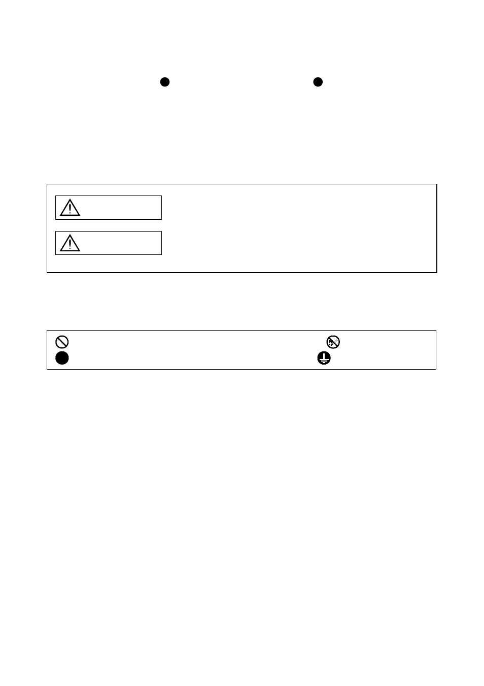 Safety instructions, Z safety instructions z, Warning | Caution | MITSUBISHI ELECTRIC J2-JRSERIES MR-J2-03A5 User Manual | Page 2 / 185