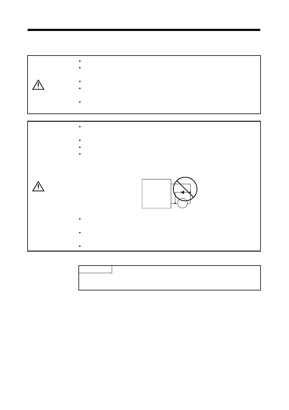 Signals and wiring, Signals and wiring warning, Caution | MITSUBISHI ELECTRIC J2-JRSERIES MR-J2-03A5 User Manual | Page 26 / 185