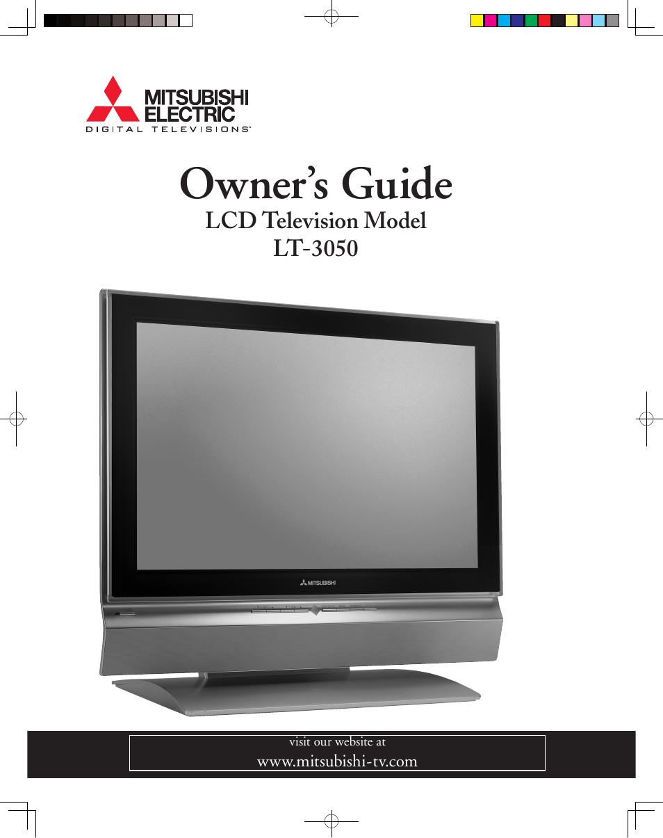 MITSUBISHI ELECTRIC LT-3050 User Manual | 68 pages