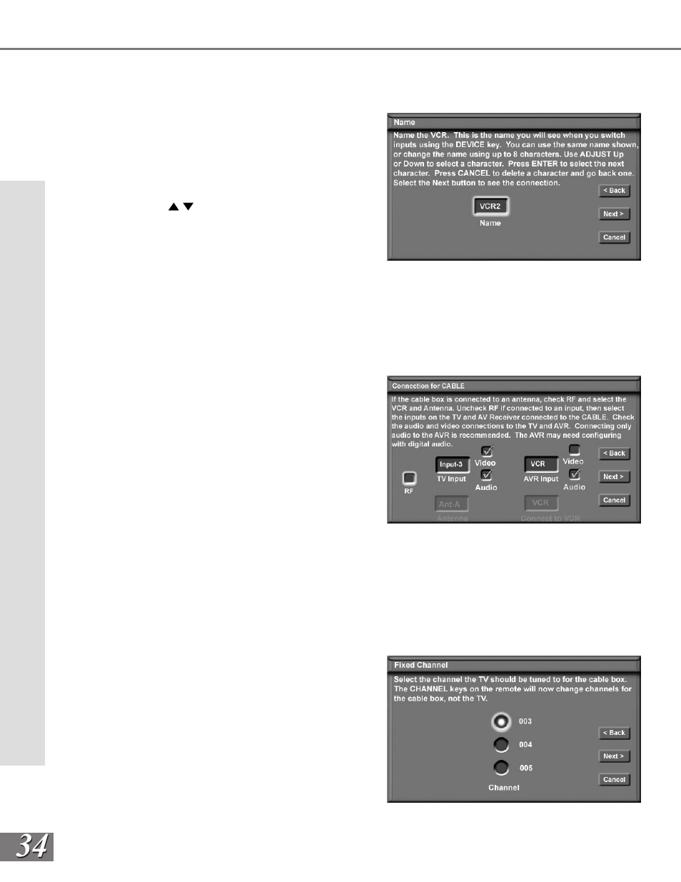 MITSUBISHI ELECTRIC WS-65909 User Manual | Page 34 / 88