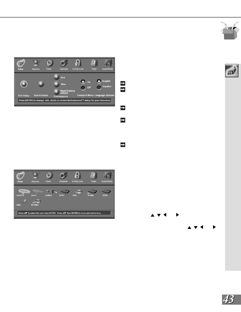 MITSUBISHI ELECTRIC WS-65909 User Manual | Page 43 / 88