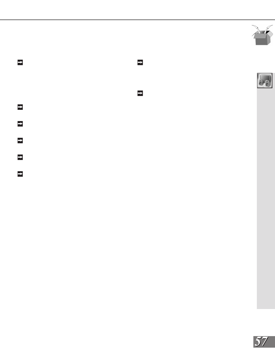 A/v setting descriptions: video | MITSUBISHI ELECTRIC WS-65909 User Manual | Page 57 / 88