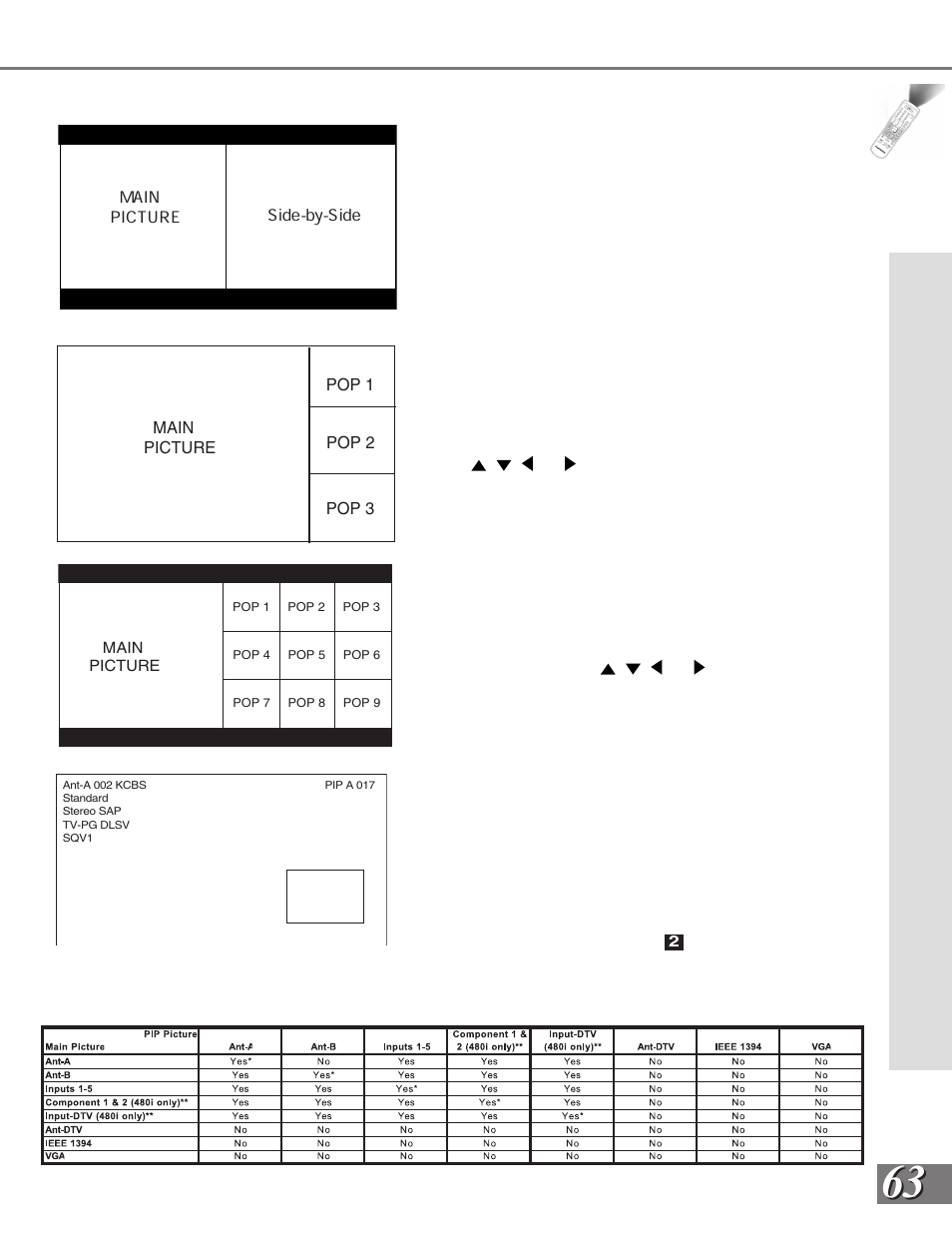 MITSUBISHI ELECTRIC WS-65909 User Manual | Page 63 / 88