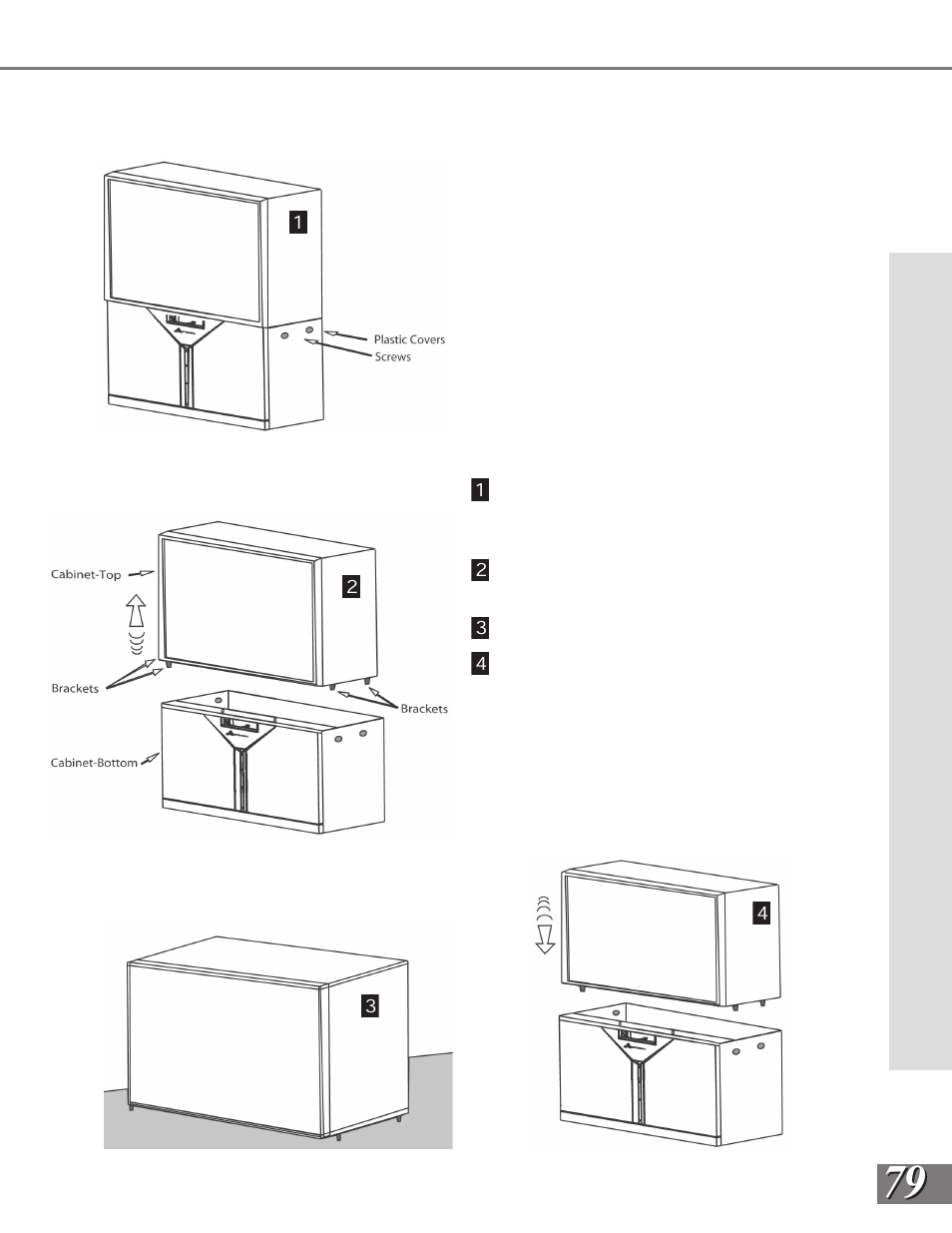 MITSUBISHI ELECTRIC WS-65909 User Manual | Page 79 / 88