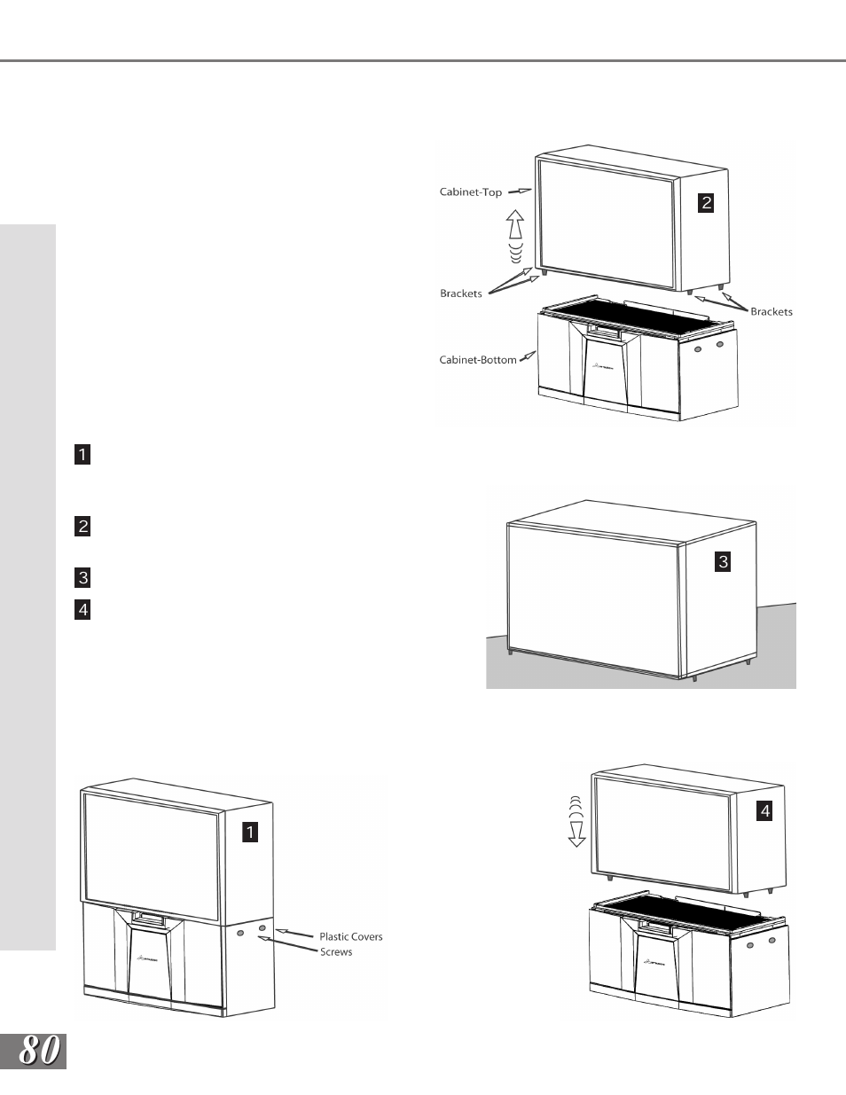 MITSUBISHI ELECTRIC WS-65909 User Manual | Page 80 / 88