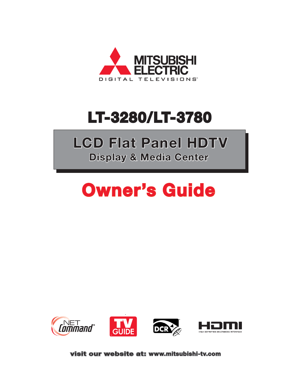 MITSUBISHI ELECTRIC LT-3280 User Manual | 124 pages