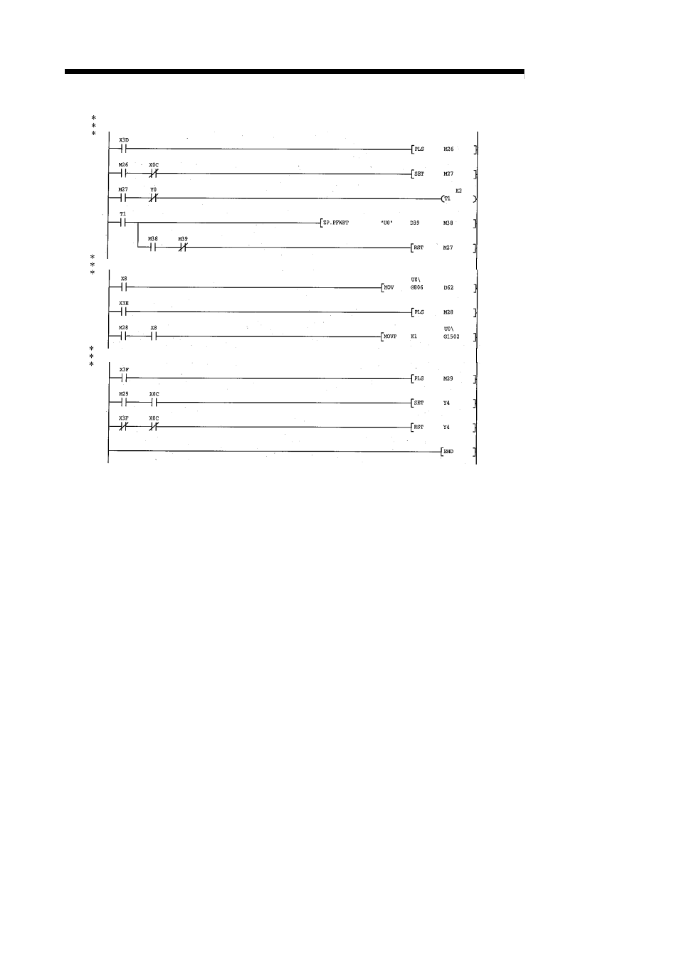 Melsec-q, 6 sequence program used for positioning control | MITSUBISHI ELECTRIC Mitsubishi Programmable Logic Controller QD75D User Manual | Page 243 / 768
