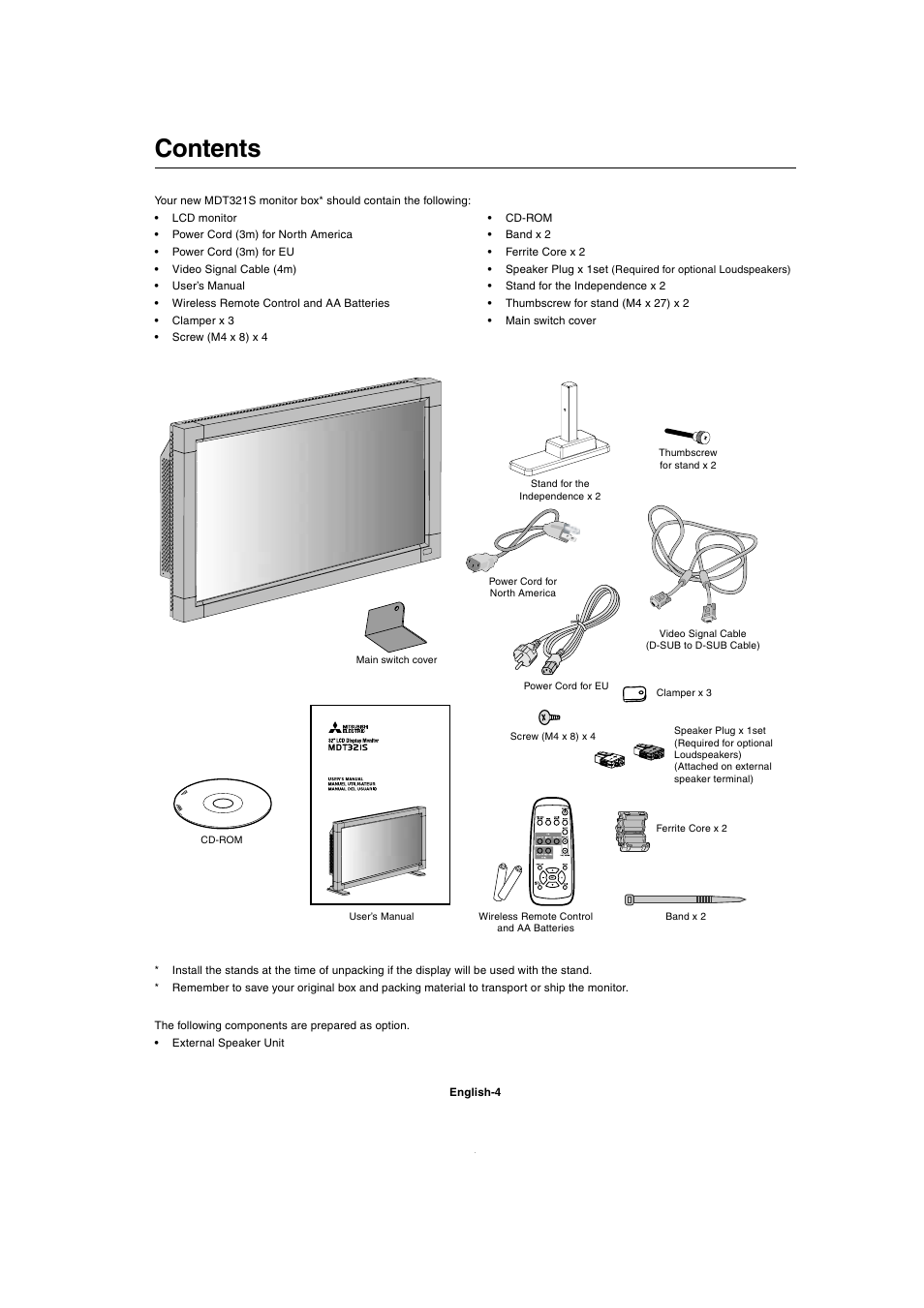 MITSUBISHI ELECTRIC MDT321S User Manual | Page 6 / 36