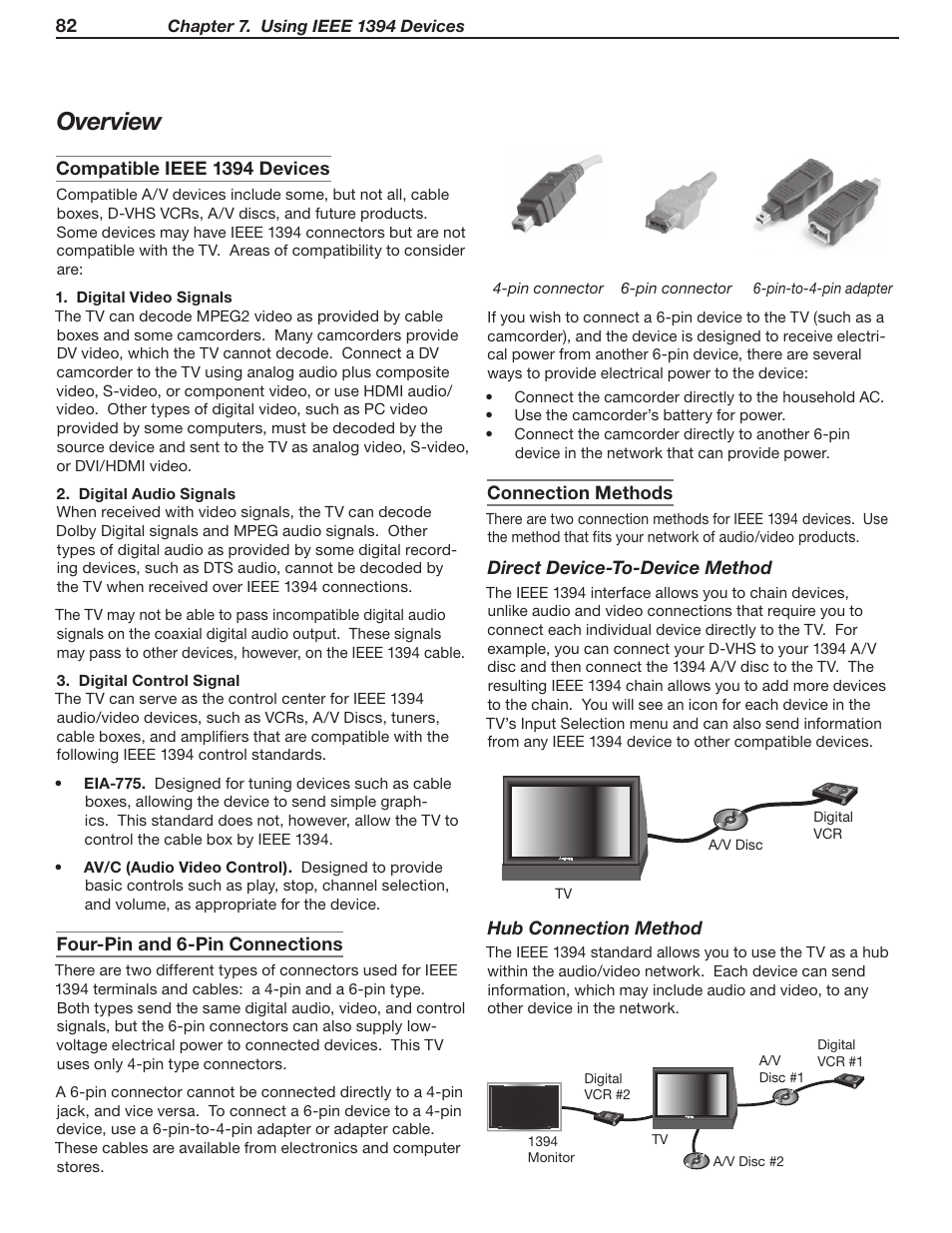 Overview | MITSUBISHI ELECTRIC LT-37131 User Manual | Page 82 / 108