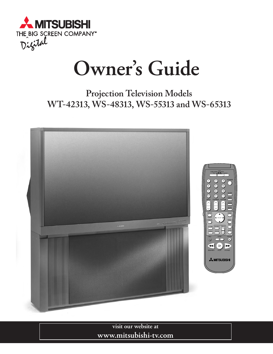 MITSUBISHI ELECTRIC WT - 42313 User Manual | 76 pages