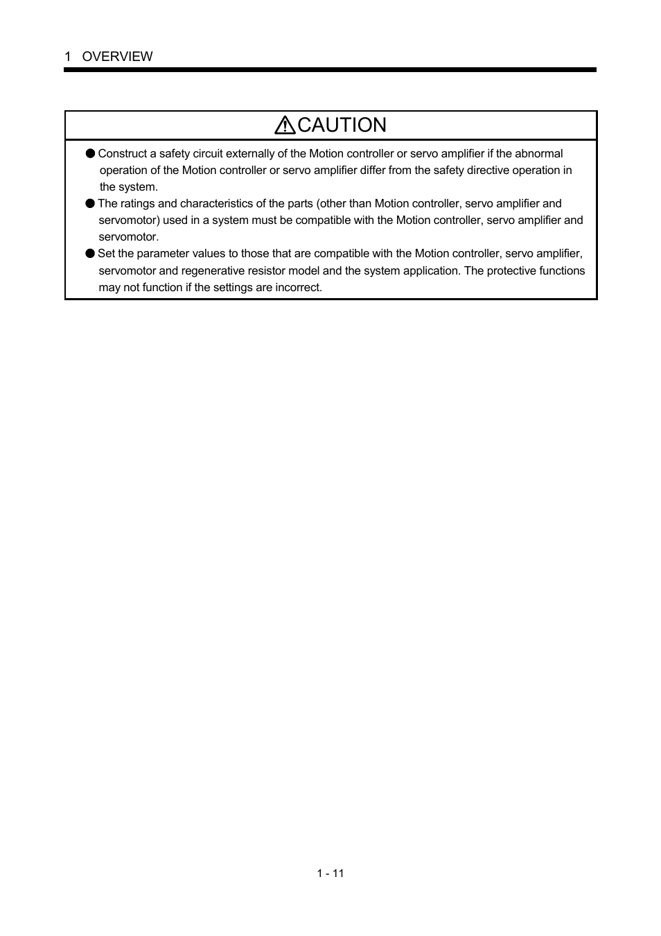 Caution | MITSUBISHI ELECTRIC MOTION CONTROLLERS Q172DCPU User Manual | Page 28 / 174