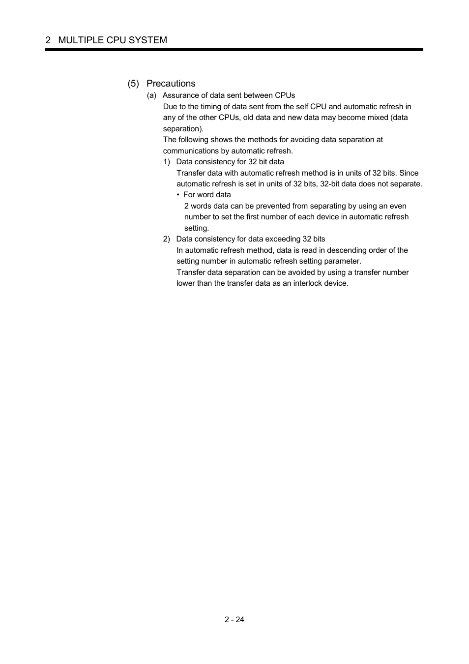 MITSUBISHI ELECTRIC MOTION CONTROLLERS Q172DCPU User Manual | Page 61 / 174