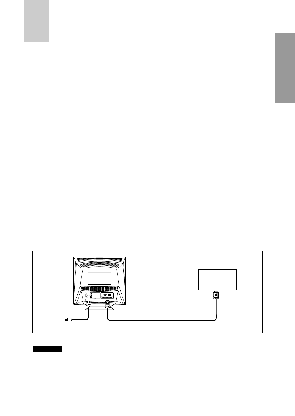 English, Installation and connection | MITSUBISHI ELECTRIC DIAMOND PRO 900U NFJ9905SKHUW User Manual | Page 14 / 40