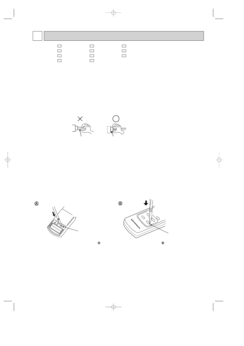 10 troubleshooting, Ab b | MITSUBISHI ELECTRIC MSH-07NV User Manual | Page 47 / 80