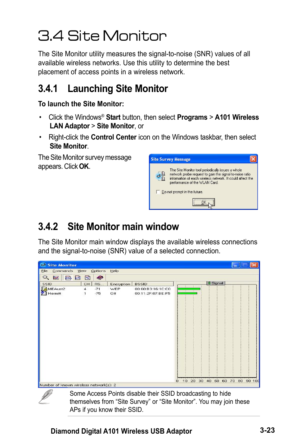 4 site monitor, 1 launching site monitor, 2 site monitor main window | MITSUBISHI ELECTRIC A101 User Manual | Page 39 / 46