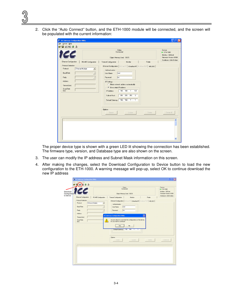 MITSUBISHI ELECTRIC ETH-1000 User Manual | Page 10 / 36