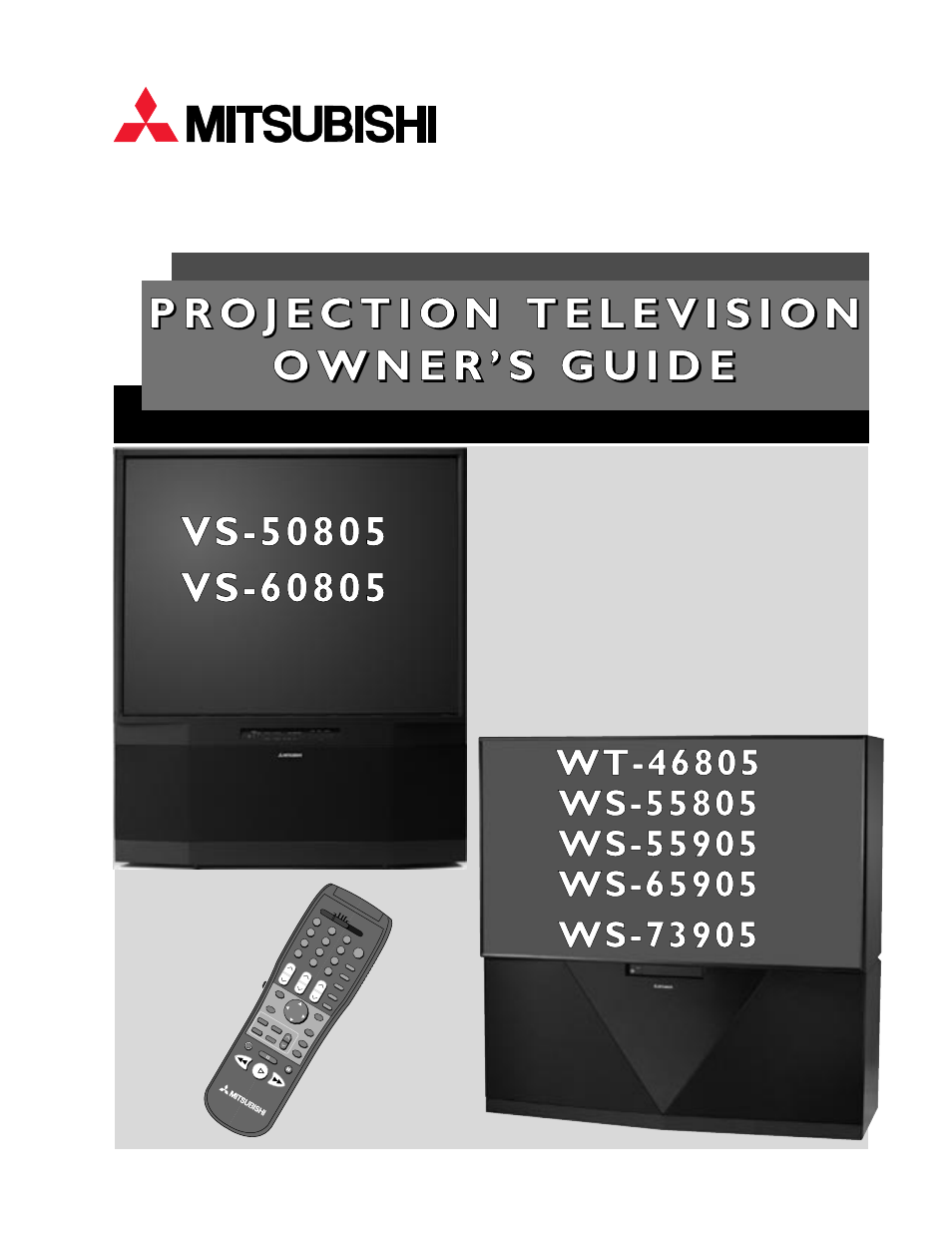 MITSUBISHI ELECTRIC WT-46805 User Manual | 88 pages