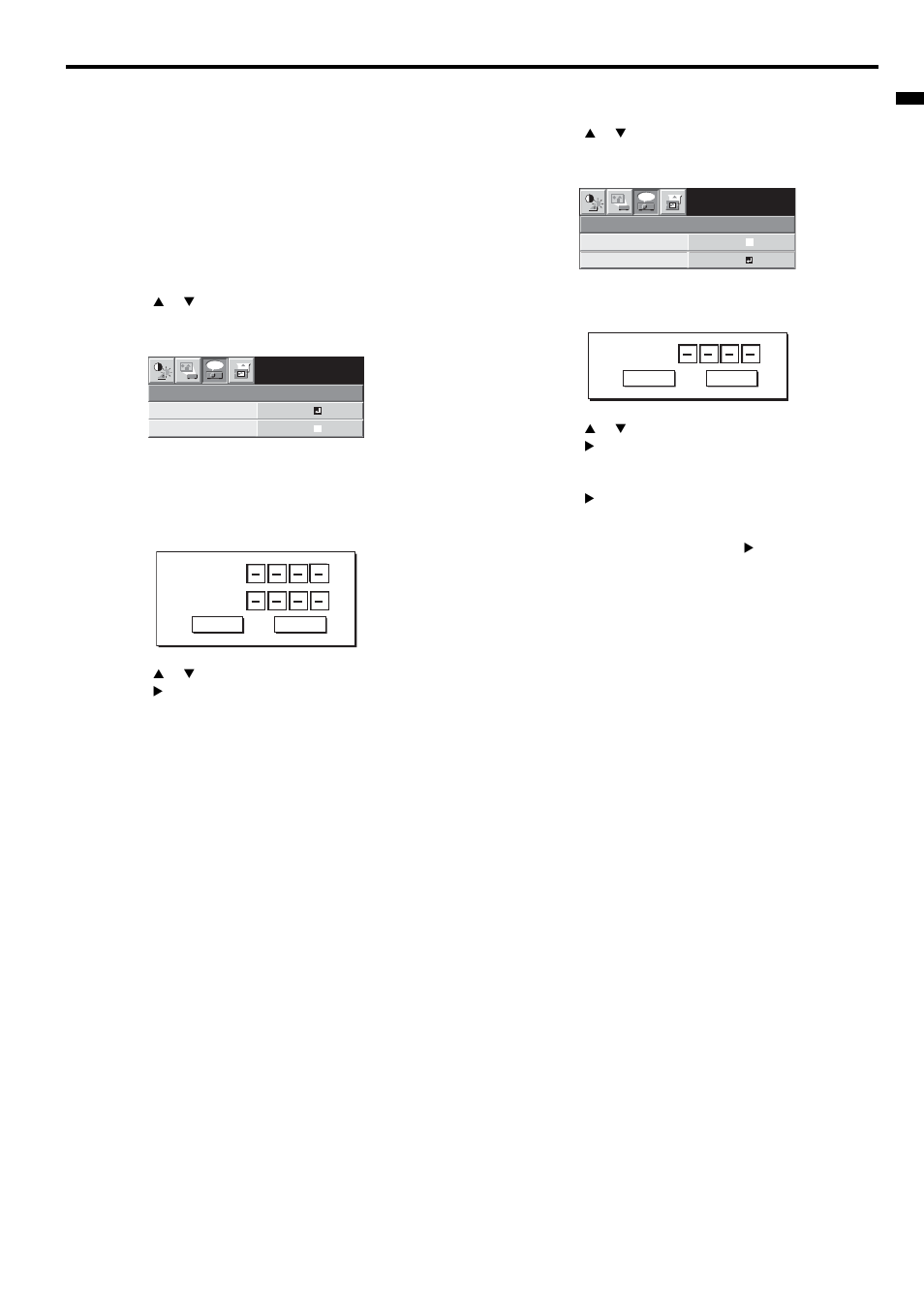 Password function, To cancel the password function | MITSUBISHI ELECTRIC XD470U-G User Manual | Page 21 / 30