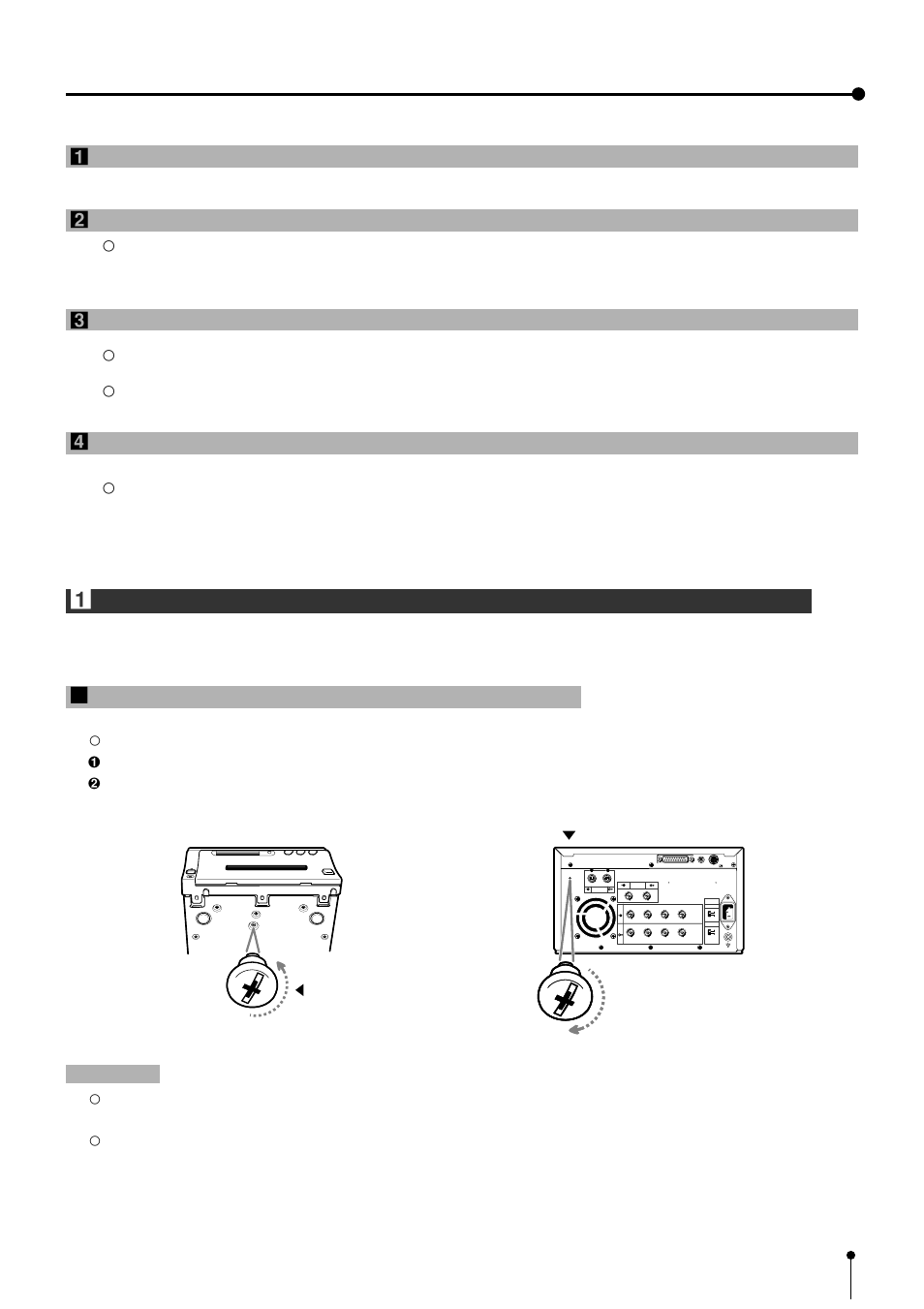 Preparations before operation, 1remove the fixed screw on the printing unit | MITSUBISHI ELECTRIC CP700E User Manual | Page 6 / 91