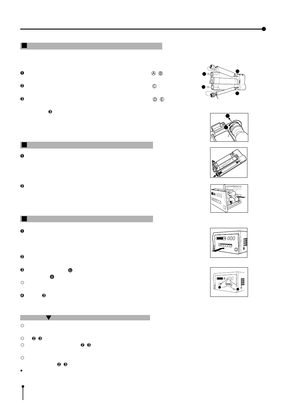 Preparations before operation, 1install the ink sheet, 1install the ink cassette | 1set the printing unit | MITSUBISHI ELECTRIC CP700E User Manual | Page 9 / 91