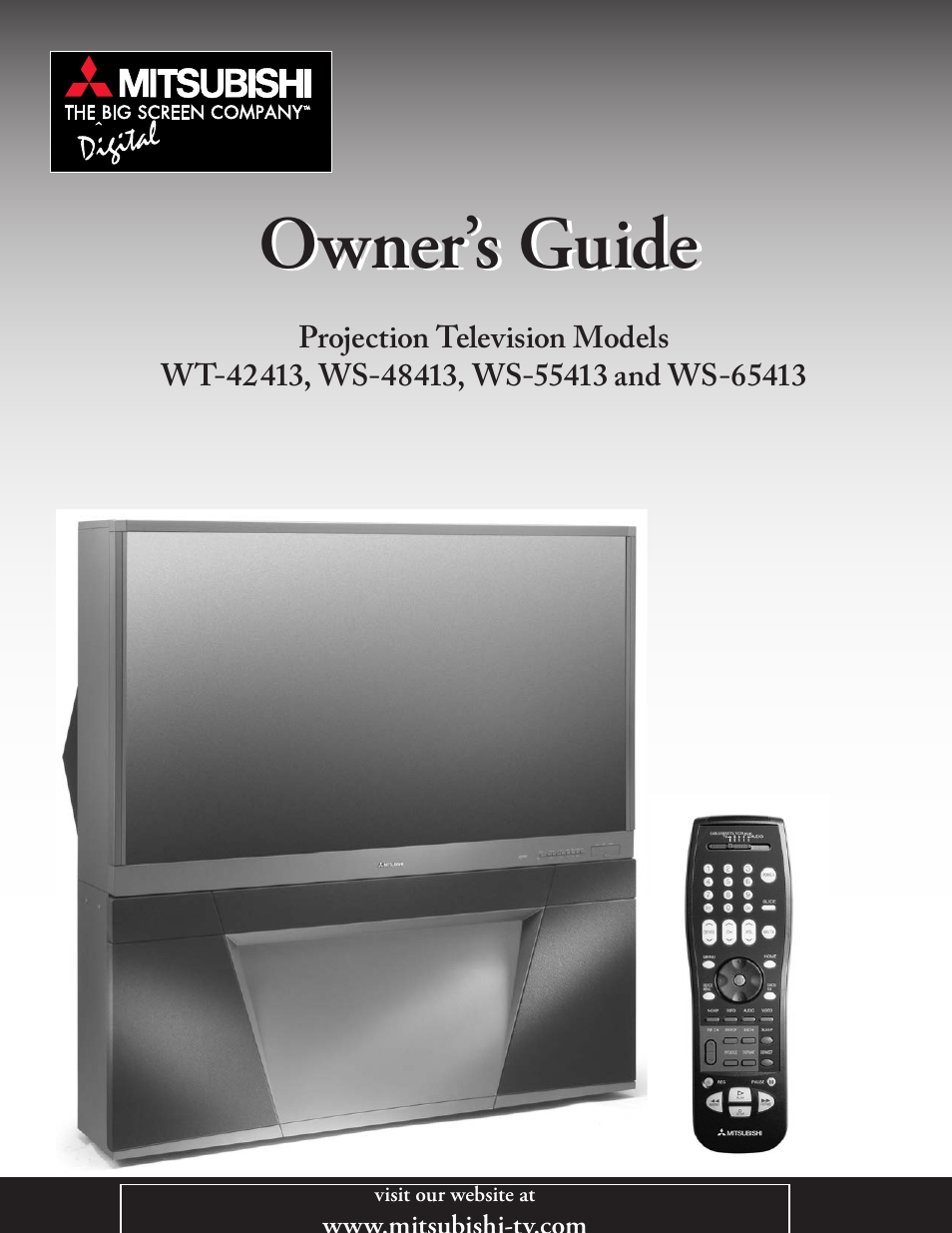 MITSUBISHI ELECTRIC ws-55413 User Manual | 80 pages