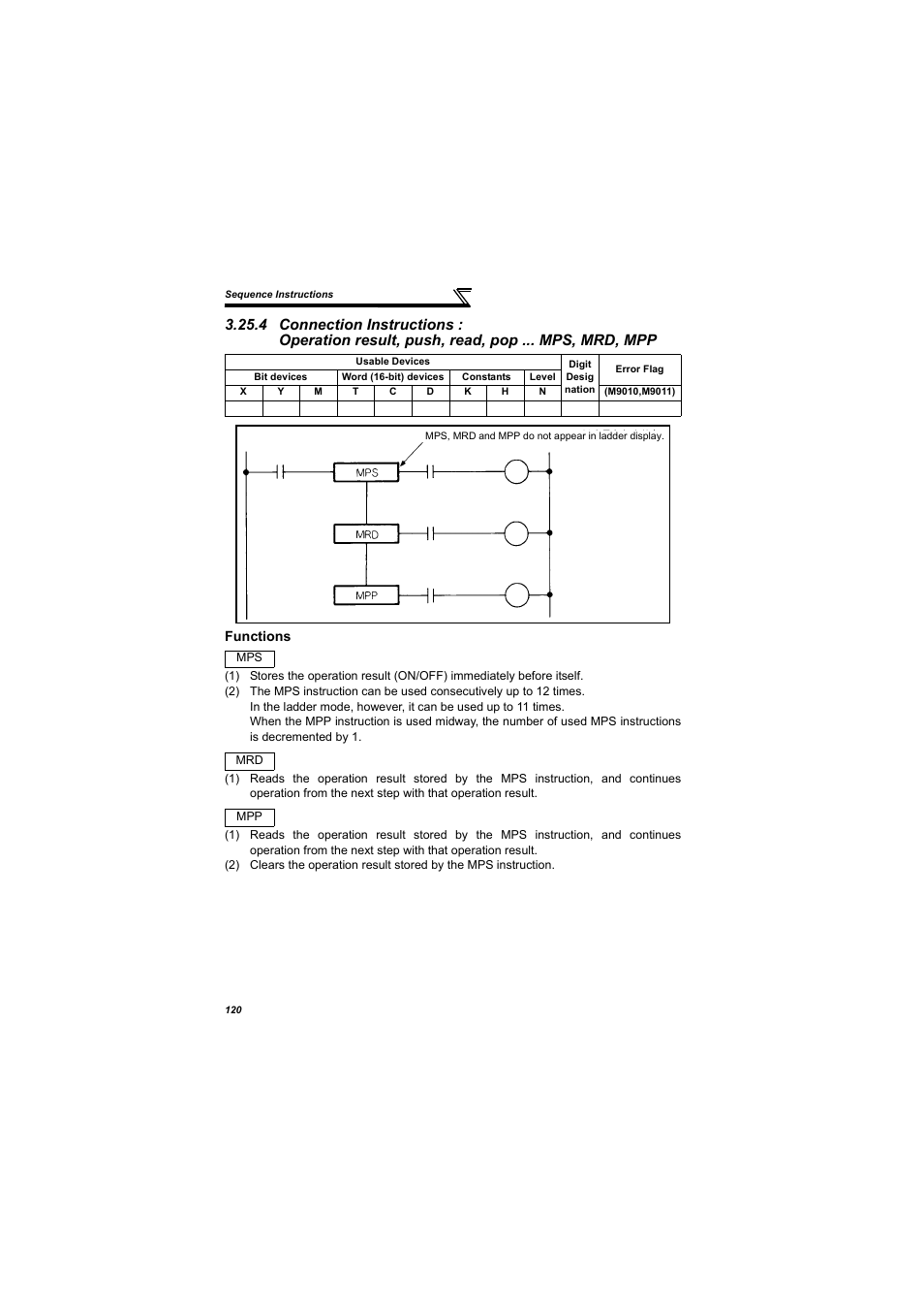 4 connection instructions | MITSUBISHI ELECTRIC 700 Series User Manual | Page 125 / 183