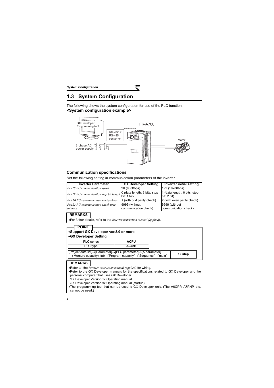 3 system configuration, System configuration | MITSUBISHI ELECTRIC 700 Series User Manual | Page 9 / 183