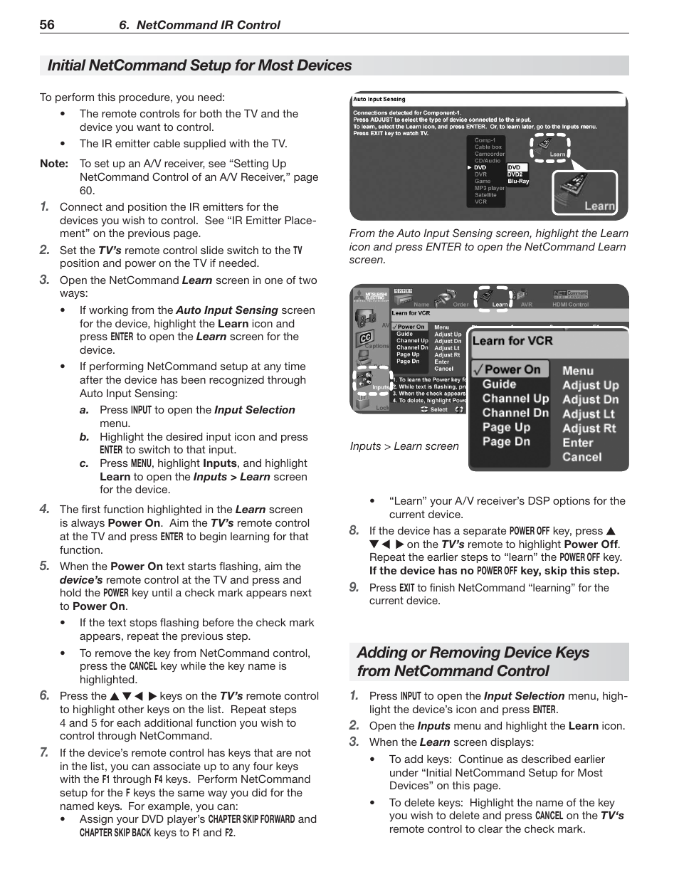 Initial netcommand setup for most devices | MITSUBISHI ELECTRIC 148 Series User Manual | Page 56 / 96