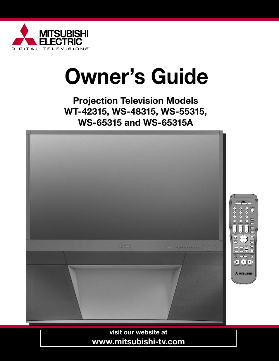 MITSUBISHI ELECTRIC WS-65315 User Manual | 76 pages