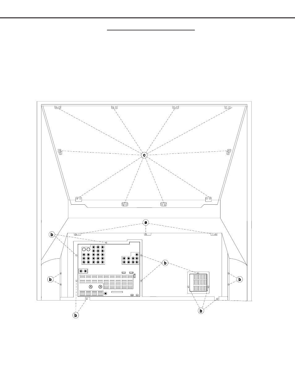 Cabinet rear disassembly | MITSUBISHI ELECTRIC V29 User Manual | Page 19 / 76