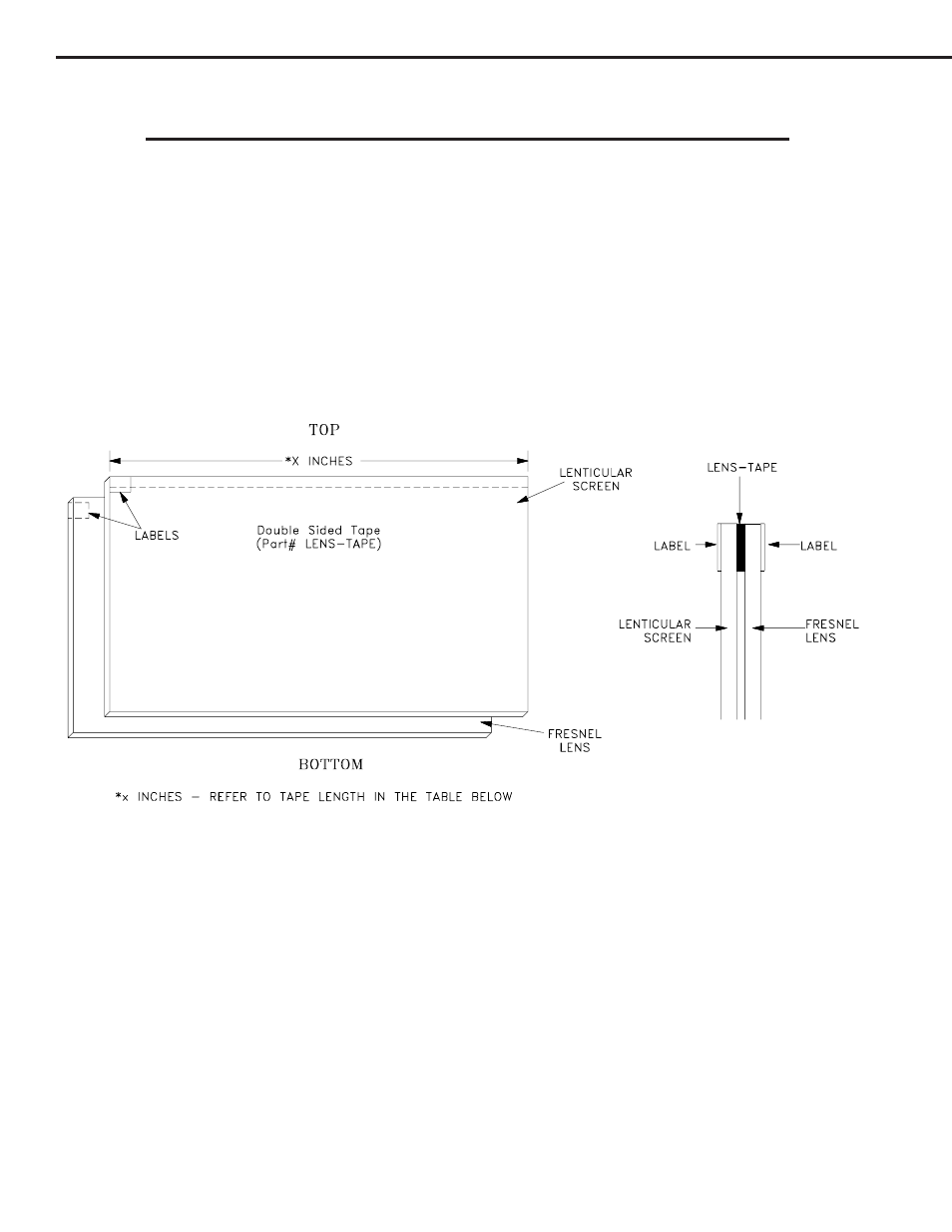 Servicing the lenticular screen and fresnel lens | MITSUBISHI ELECTRIC V29 User Manual | Page 36 / 76