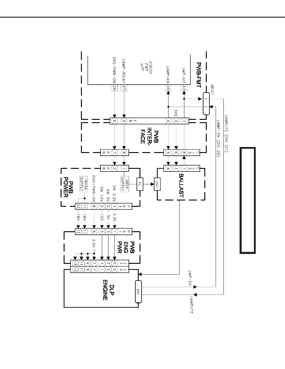 Lamp control circuitry | MITSUBISHI ELECTRIC V29 User Manual | Page 71 / 76