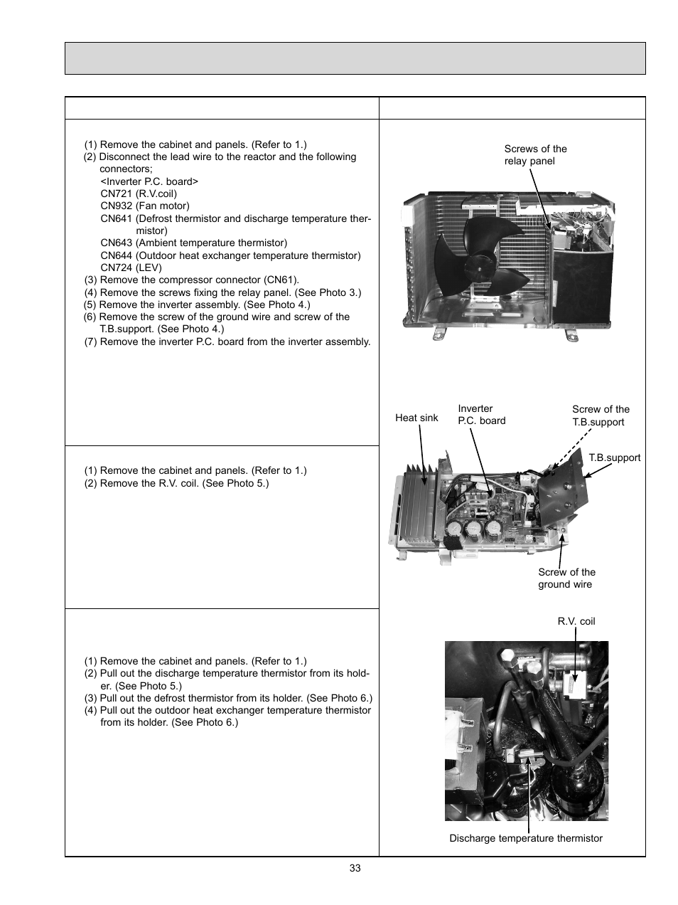 Operating procedure photos | MITSUBISHI ELECTRIC MUZ-FD09NA- U1 User Manual | Page 33 / 36