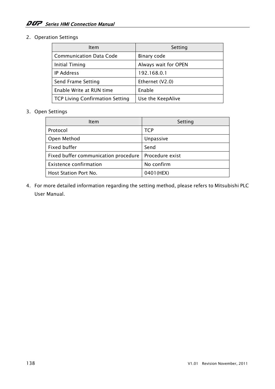 MITSUBISHI ELECTRIC Mitsubish Q Series QJ71E71-100 User Manual | Page 5 / 5