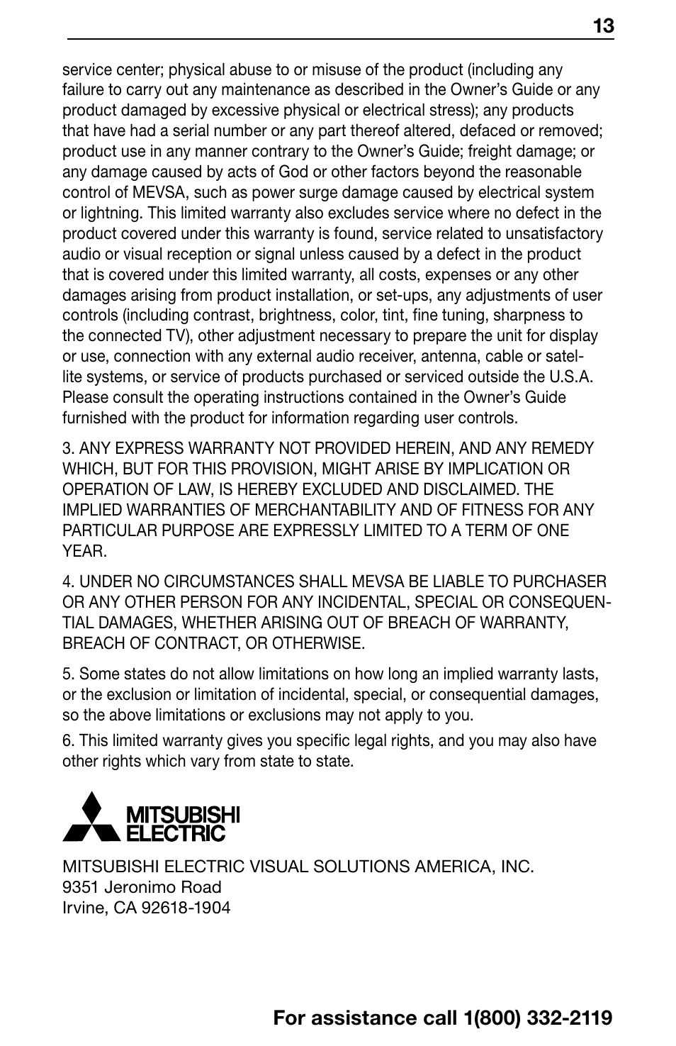 MITSUBISHI ELECTRIC Mitsubishi Electric 3D Starter Pack 3DC-1000 User Manual | Page 13 / 16