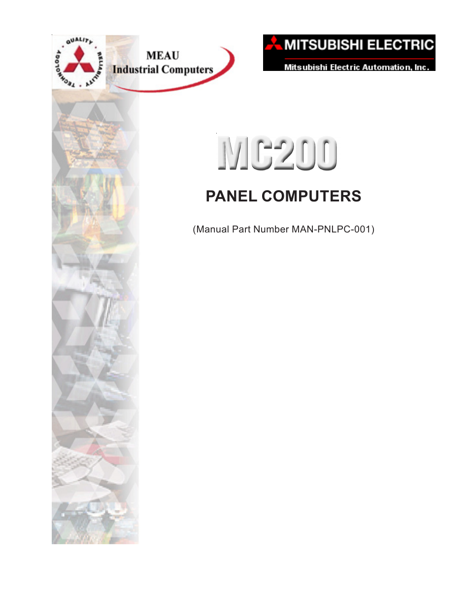 MITSUBISHI ELECTRIC MC 200 User Manual | 30 pages