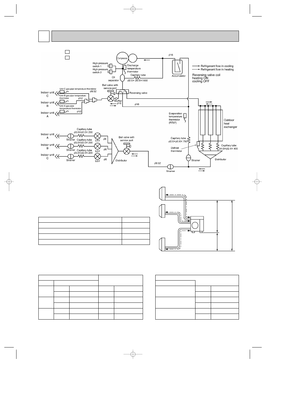 Refrigerant system diagram 9, Mxz-24uv - mxz-24uv | MITSUBISHI ELECTRIC MXZ-24UV User Manual | Page 11 / 44