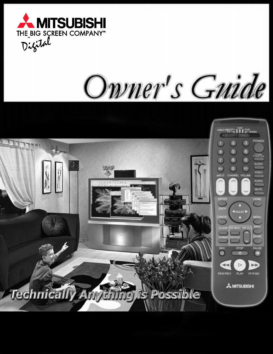 MITSUBISHI ELECTRIC WD-65000 User Manual | 71 pages