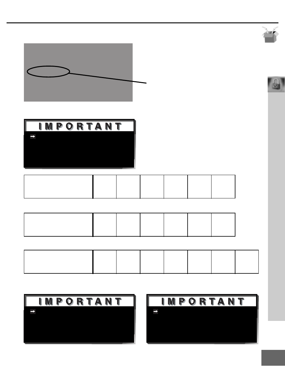 V-chip lock menu: v-chip lock v -chip lock | MITSUBISHI ELECTRIC WD-65000 User Manual | Page 37 / 71