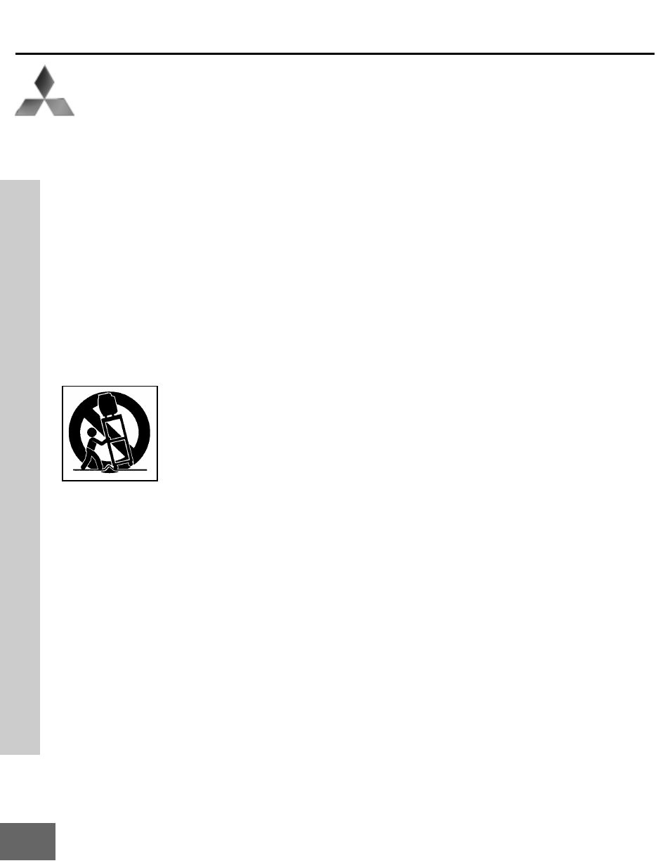 4important safeguards, Important safeguards | MITSUBISHI ELECTRIC WD-65000 User Manual | Page 4 / 71