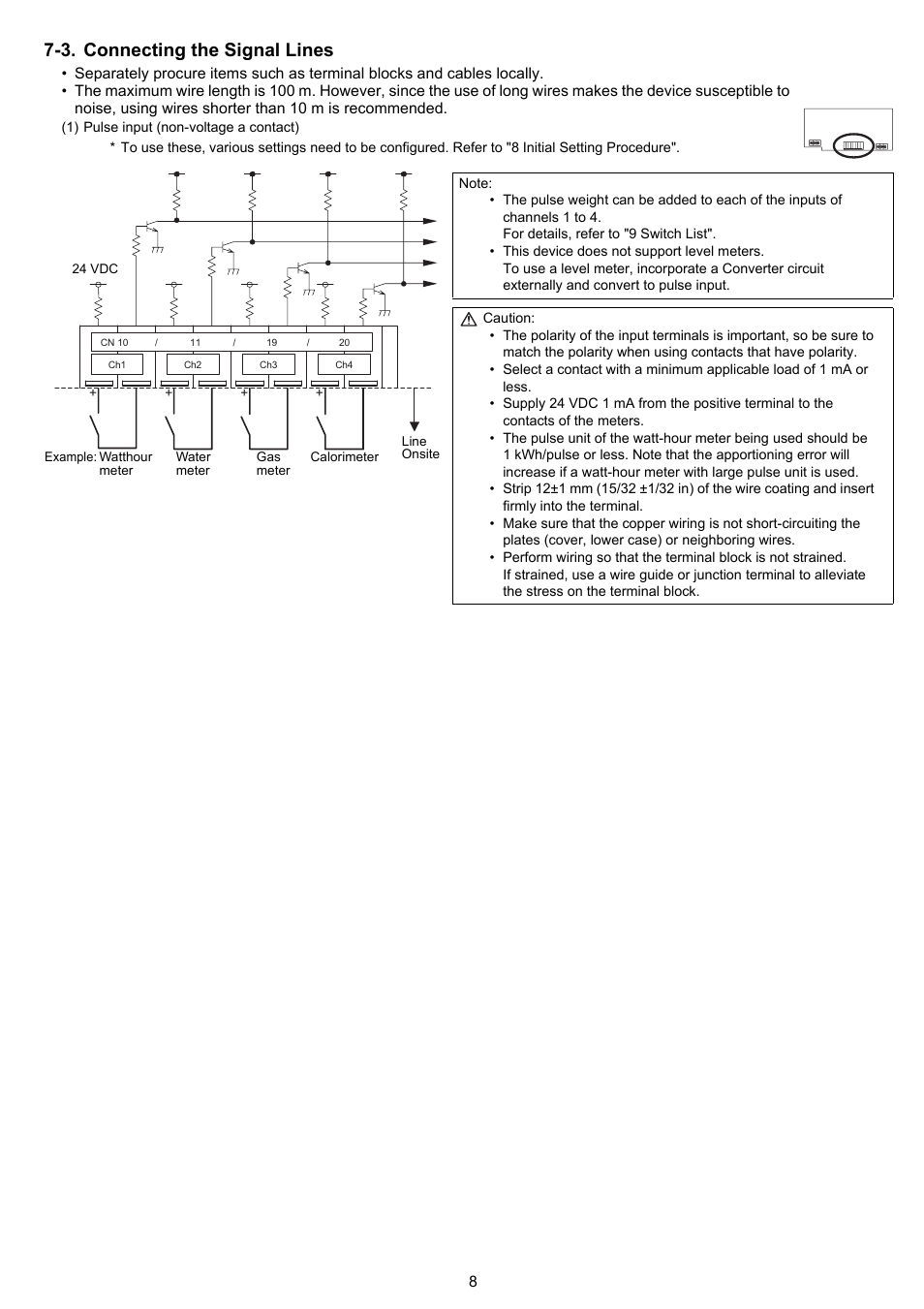 3. connecting the signal lines | MITSUBISHI ELECTRIC PAC-YG60MCA User Manual | Page 9 / 16