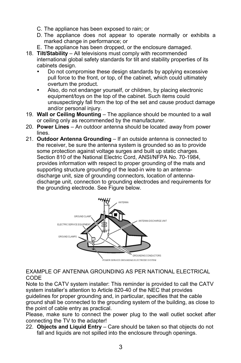 MITSUBISHI ELECTRIC DV270 User Manual | Page 5 / 22