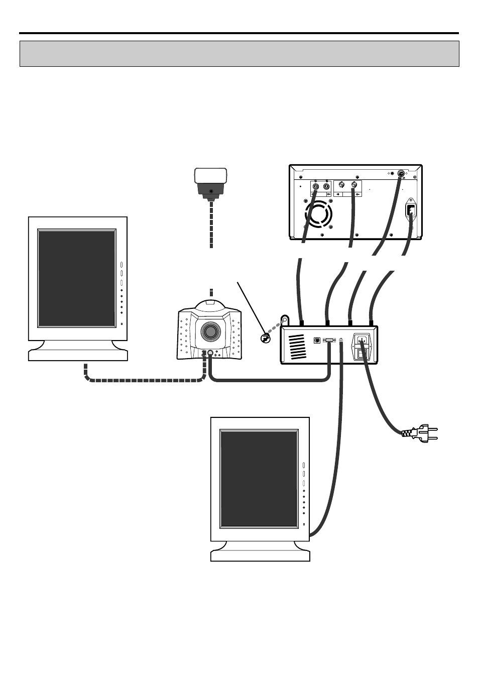 Connection, Cable connection | MITSUBISHI ELECTRIC DIS710E User Manual | Page 10 / 24